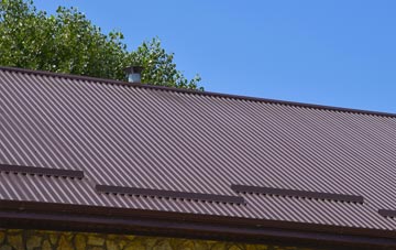 typical St Dominick corrugated roof uses